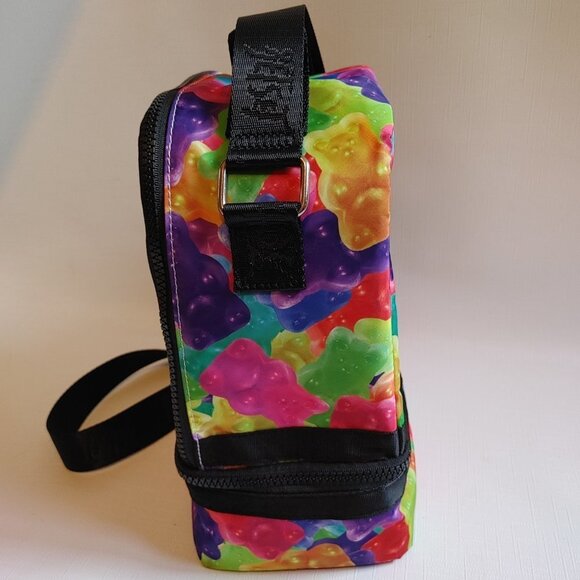 Betsey Johnson Gummy Bear Print Nylon Insulated Lunch Bag Like New Condition - Picture 3 of 9